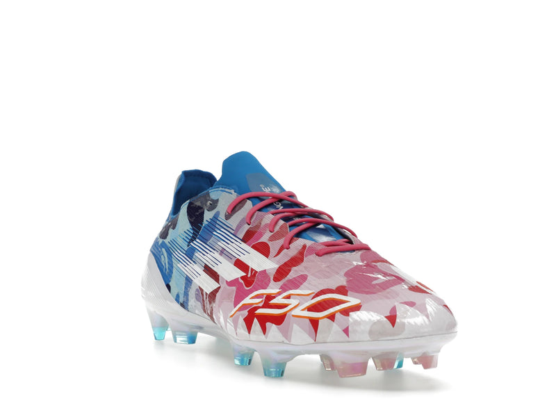 Adidas F50 Elite Fg Bape Multi Camo - Clear Pink/Cloud White/Icey Blue - JS0573 - 06