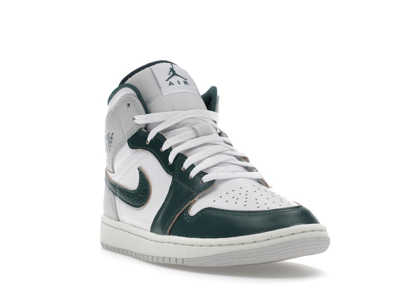 Air Jordan 1 Mid SE Oxidized Green - White/Sail/Neutral Grey/Oxidized Green - FQ7720-103 - 06