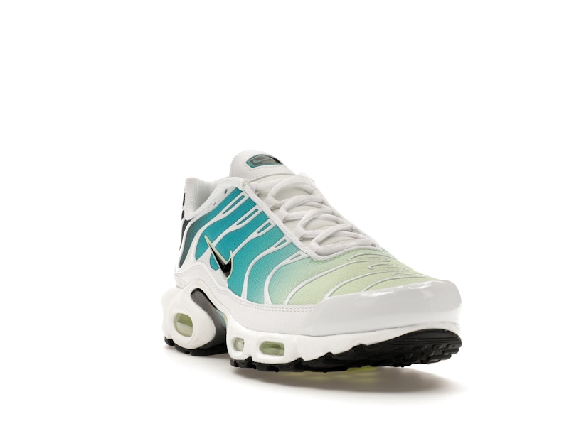 Nike Air Max Plus Dusty Cactus Barely Volt (Women's) - White/Dusty Cactus/Barely Volt/Black - DZ3670-102 - 06