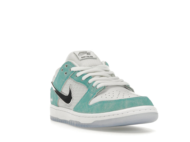 Nike SB Dunk Low April Skateboards - Turbo Green/Metallic Silver/Turbo Green - FD2562-400 - 06