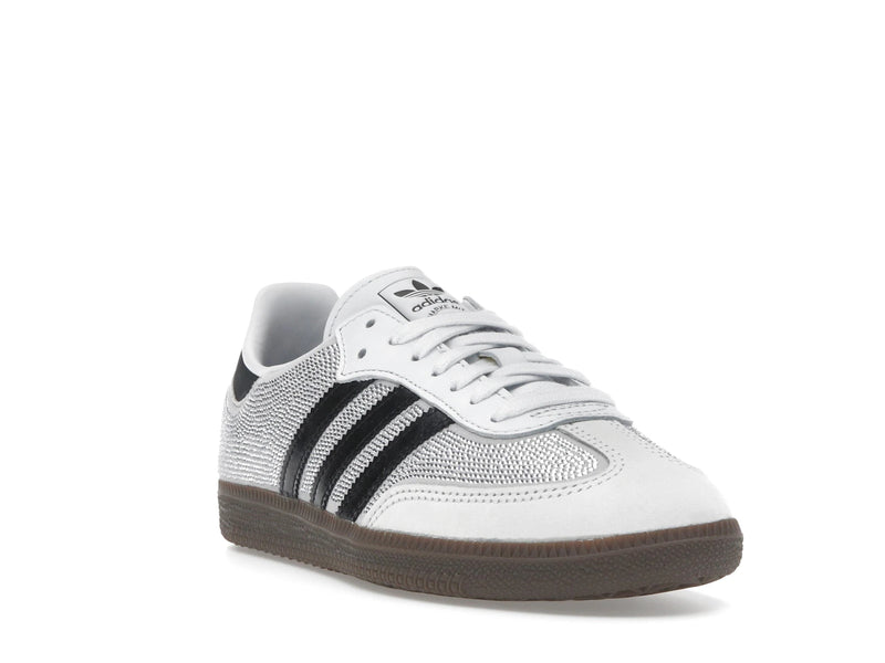 Adidas Samba OG Rhinestone Crystal White Silver - Crystal White/Crystal White/Silver Metallic - IH9055 - 06