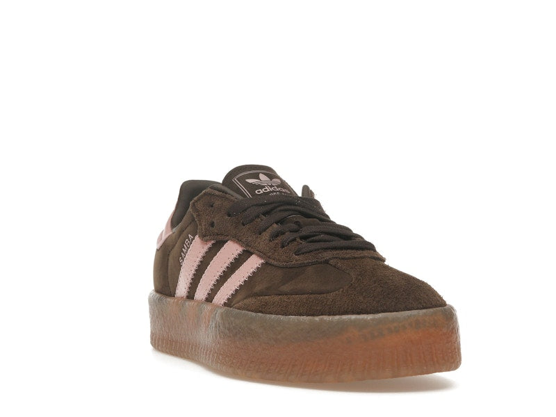 adidas Sambae Dark Brown Wonder Mauve (Women's) - vue 7