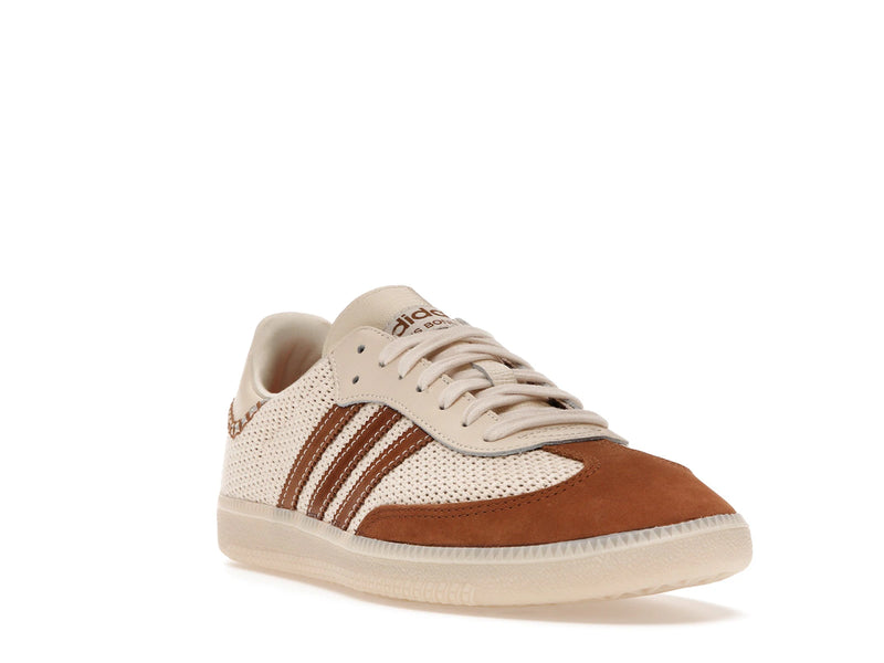 Adidas Samba Wales Bonner Cream White - Cream White/Brown/Cream White - FX7720 - 06