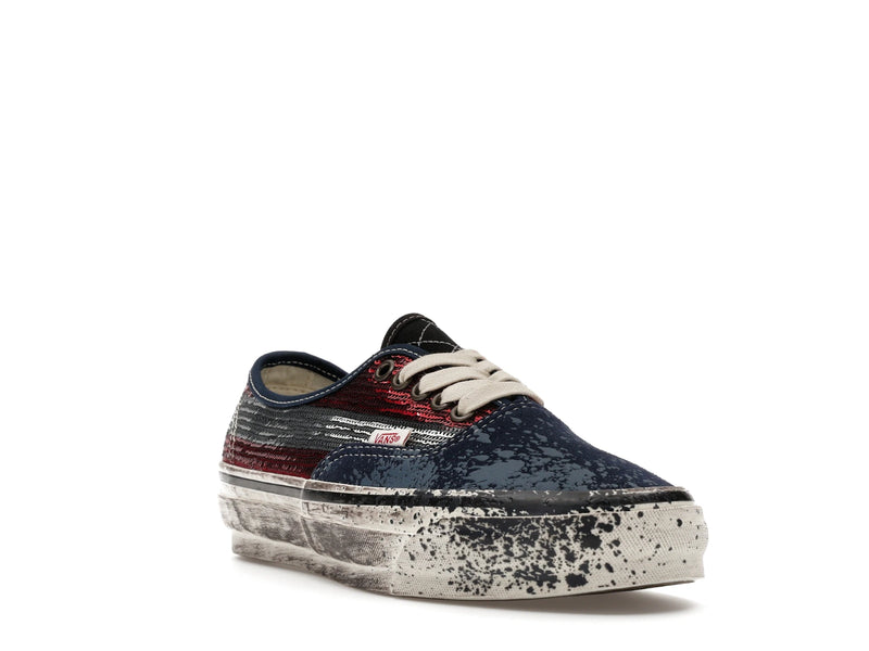 Vans Premium Authentic La Habana Red Navy - Red/Navy - VN000DB8Z11 - 06