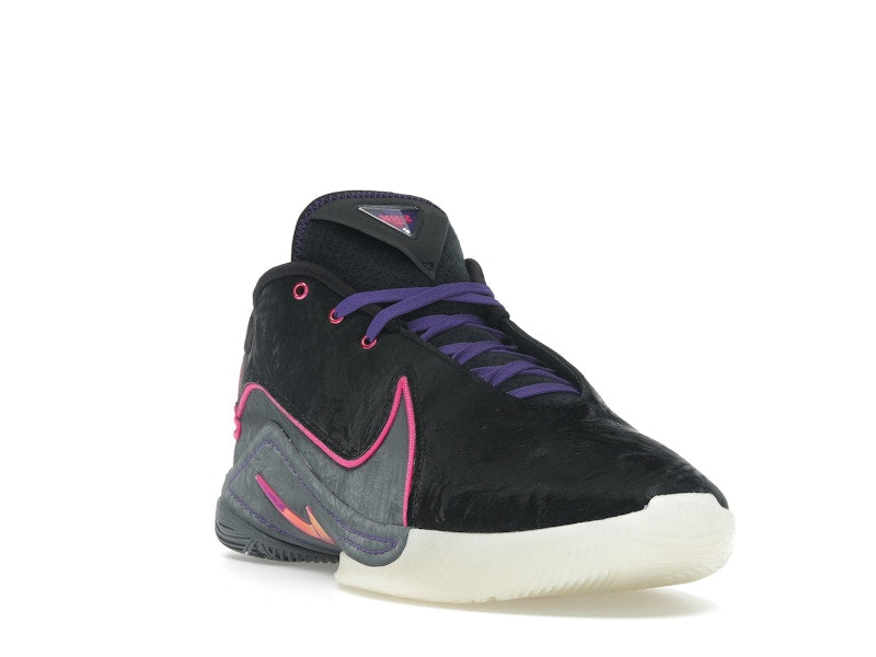 Nike LeBron 22 Blacklight - Black/Laser Fuchsia/Dark Grey/Field Purple/Guava Ice/Vapor Green - FZ1094-001 - 06