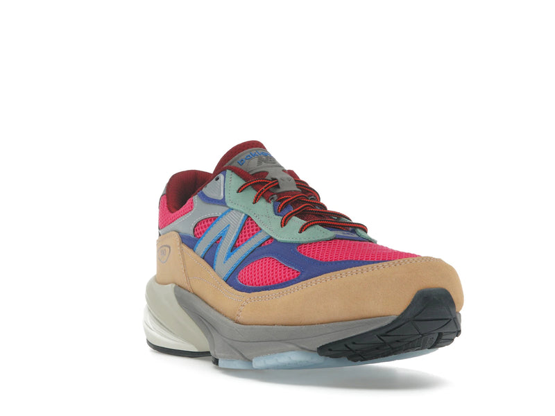 New Balance 990v6 Miusa Action Bronson Ainozama - Beige/Purple/Pink - U990AT6 - 06