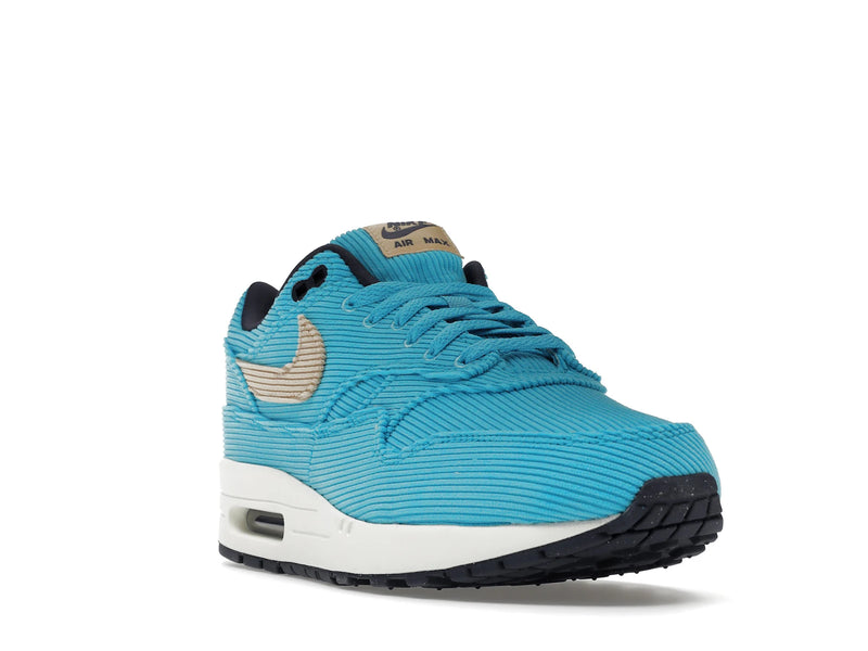 Nike Air Max 1 Corduroy Baltic Blue - Baltic Blue/Sesame-Gridiron-Sail - FB8915-400 - 06