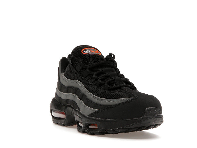 Nike Air Max 95 Black Grey Safety Orange - Black/Grey/Safety Orange - DX2657-001 - 06