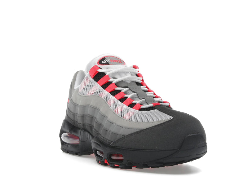 Nike Air Max 95 OG Big Bubble Solar Red 20 (2025) - Black/Medium Ash/Dark Pewter/Solar Red - IM7410-001 - 06
