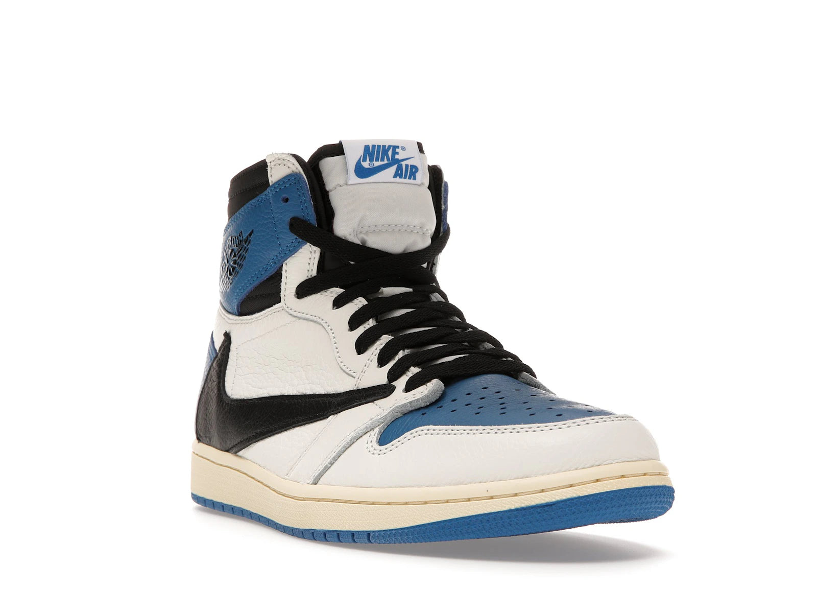 Air Jordan 1 High OG SP Fragment Design X Travis Scott - Sail/Black-Military Blue-Shy Pink - DH3227-105 - 06