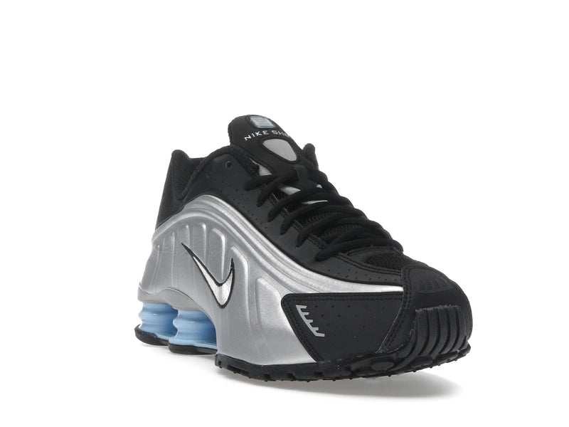 Nike Shox R4 Metallic Silver Black Psychic Blue - Metallic Silver/Black/Psychic Blue/Metallic Silver - HQ1988-004 - 06