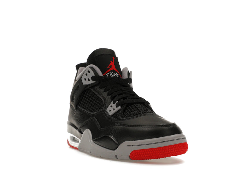 Air Jordan 4 Retro Bred Reimagined (GS) - Black/Cement Grey/Varsity Red/Summit White - FQ8213-006 - 06