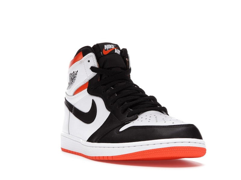 Air Jordan 1 Retro High Electro Orange - White/Electro Orange-Black - 555088-180 - 06