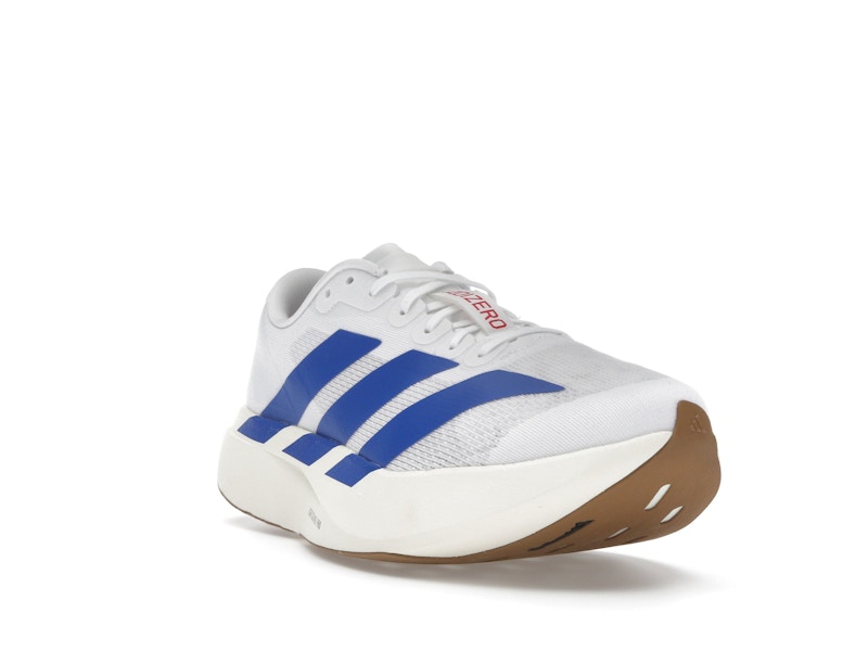 adidas Adizero Evo SL White Royal Blue - Cloud White/Royal Blue/Pure Ruby - JS4494 - 06