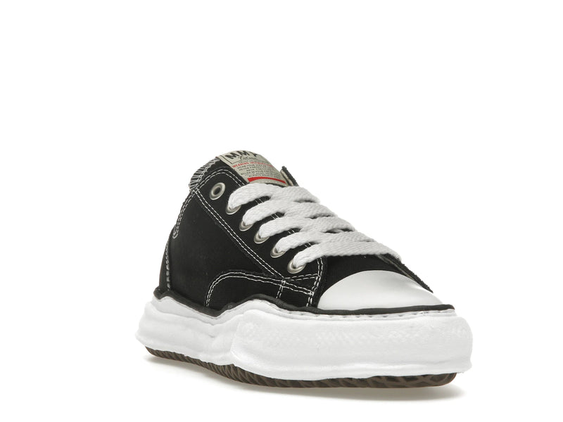 Maison Mihara Yasuhiro Peterson OG Sole Canvas Low - White/Black - A01FW702-BLK - 06