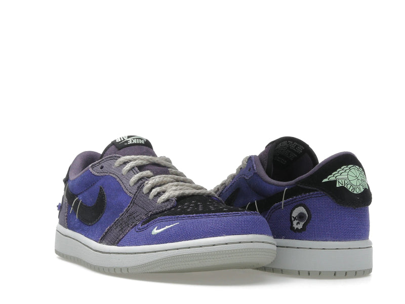 Air Jordan 1 Retro Low OG Zion Williamson Voodoo Alternate - Regency Purple/Vapor Green/Black/Dark Raisin/Daybreak/Light Silver - IH2309-500 - 06
