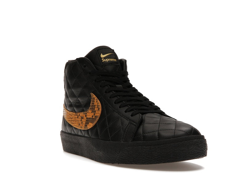 Nike SB Blazer Mid QS Supreme Black - Black/Black - DV5078-001 - 06