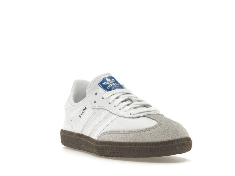 Adidas Samba Cloud White Blue Gum - Cloud White/Cloud White/Gum - IE3439 - 06
