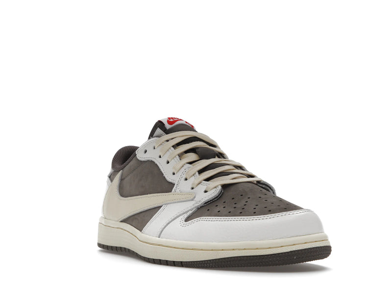 Air Jordan 1 Retro Low OG SP Travis Scott Reverse Mocha - Sail/University Red-Ridgerock - DM7866-162 - 06