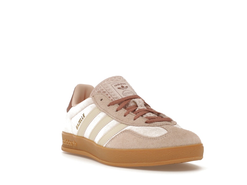 adidas Gazelle Indoor Wonder Quartz Velvet (Women's) - Wonder Quartz/Warm Clay/Gum - JR0232 - 06