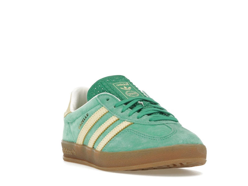 adidas Gazelle Indoor Semi Court Green - Semi Court Green/Almost Yellow/Gum - IH7500 - 06