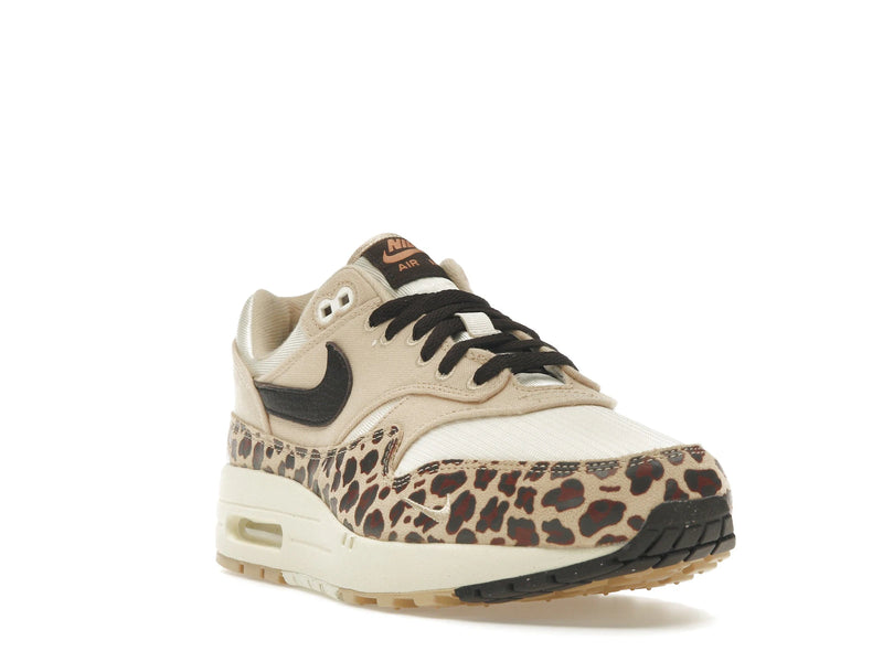 Nike Air Max 1 87 Sesame Leopard - Sesame/Velvet Brown/Coconut Milk - FV6605-200 - 06