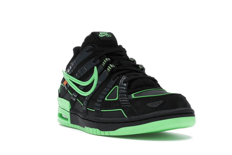 Nike Air Rubber Dunk Off White Green Strike - Black/White-Green Strike - CU6015-001 - 06
