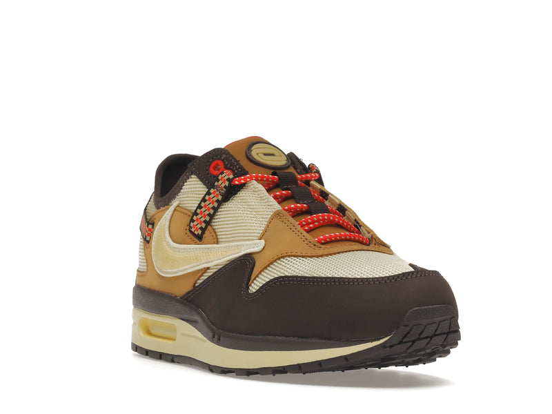 Nike Air Max 1 Travis Scott Baroque Brown - Baroque Brown/Lemon Drop-Wheat-Chile Red - DO9392-200 - 06