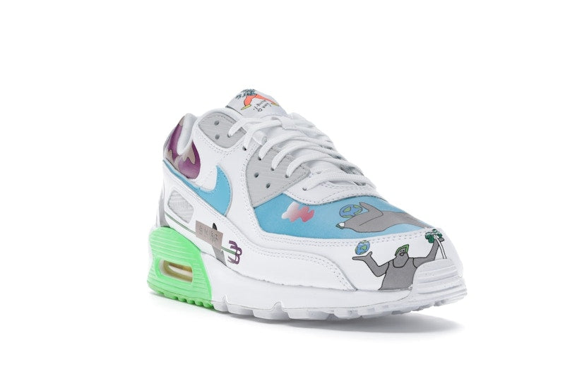 Nike Air Max 90 Flyleather Ruohan Wang - Multi-Color/Multi-Color - CZ3992-900 - 06