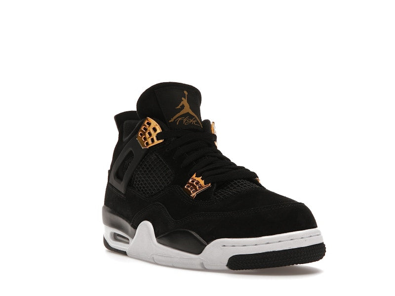 Air Jordan 4 Retro Royalty - Black/Metallic Gold-White - 308497-032 - 06
