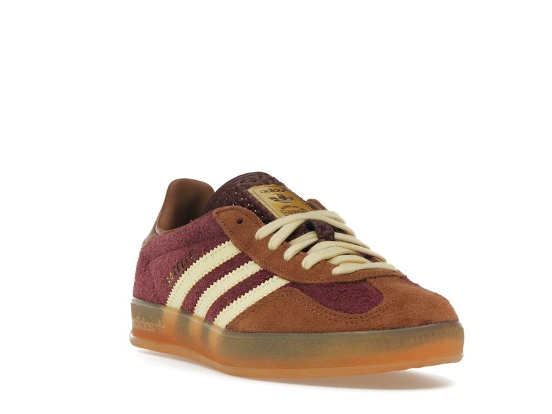 adidas Gazelle Indoor Maroon Almost Yellow - Maroon/Almost Yellow/Preloved Brown - JI0324 - 06
