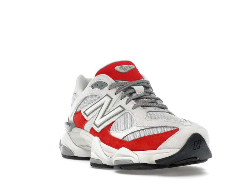 New Balance 9060 White Red - White/Grey/Red - U9060JBE - 06