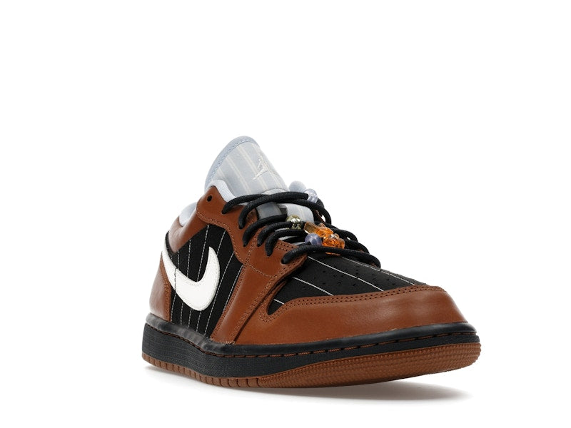 Jordan 1 Low SE Black Sail Light British Tan - vue 7