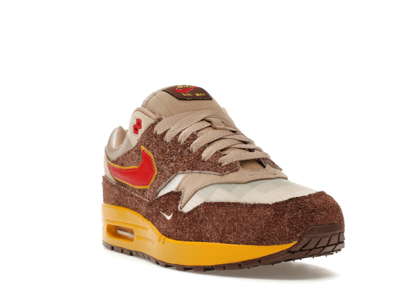 Nike Air Max 1 Swoosh Low Poly Big Head Origins - Light Chocolate/Hemp/Sand Drift/University Red - HV5776-200 - 06