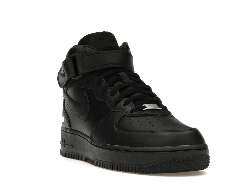 Nike Air Force 1 Mid Supreme Black - Black/Black-Black - FZ8784-001 - 06