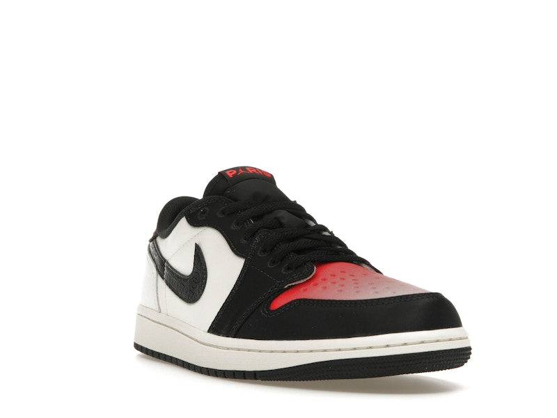 Air Jordan 1 Retro Low OG Psg Paris Saint Germain - Sail/Off Noir-Infrared 23-Pink Oxford - HF8828-100 - 06
