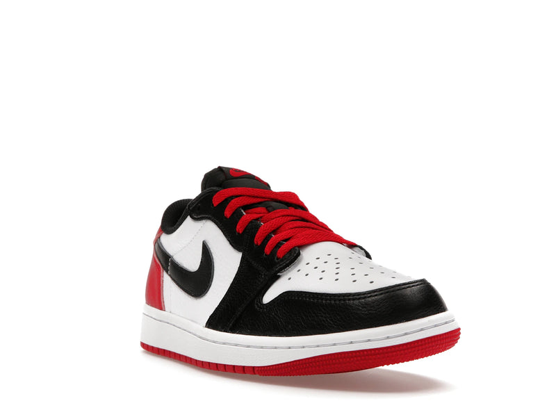 Air Jordan 1 Retro Low OG Black Toe - White/Black/Varsity Red - CZ0790-106 - 06