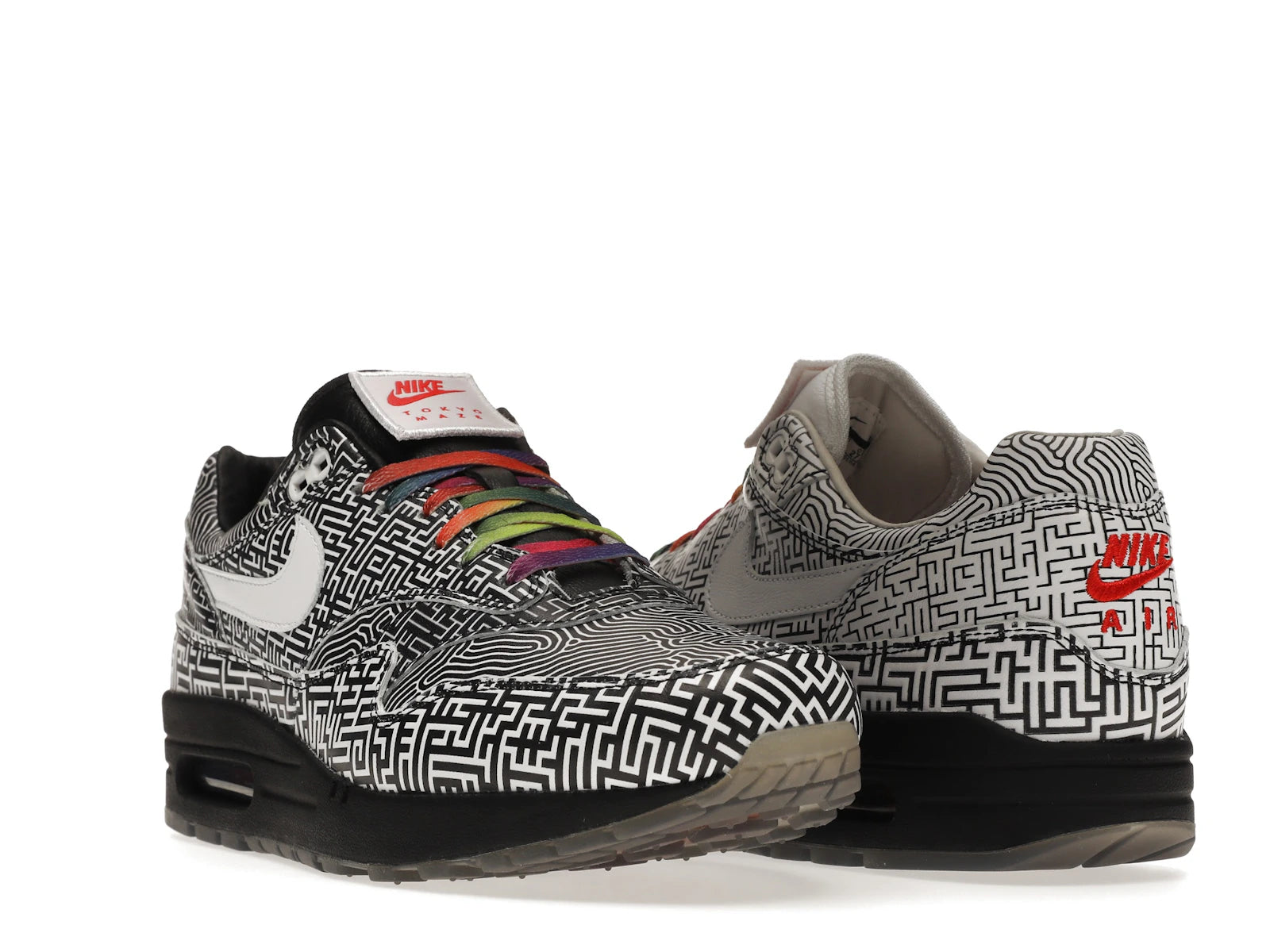 Nike Air Max 1 Tokyo Maze - White/Black-Multi-Color - CI1505-001 - 06