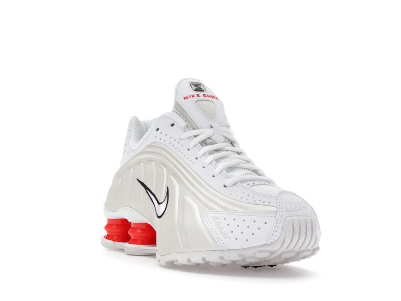 Nike Shox R4 White Phantom Picante Red (Women's) - vue 6
