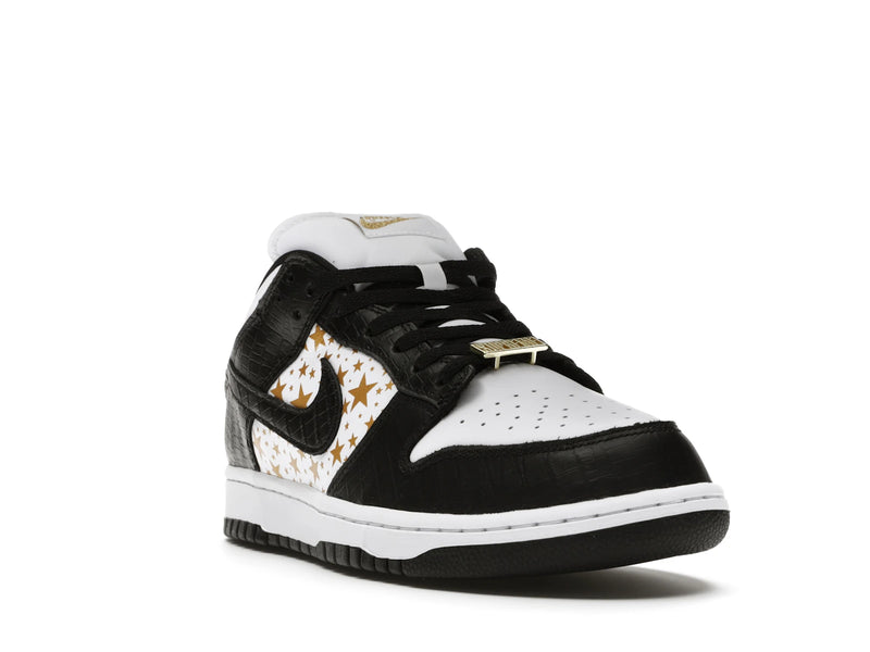 Nike SB Dunk Low Supreme Black - Black/Metallic Gold-White - DH3228-102 - 06