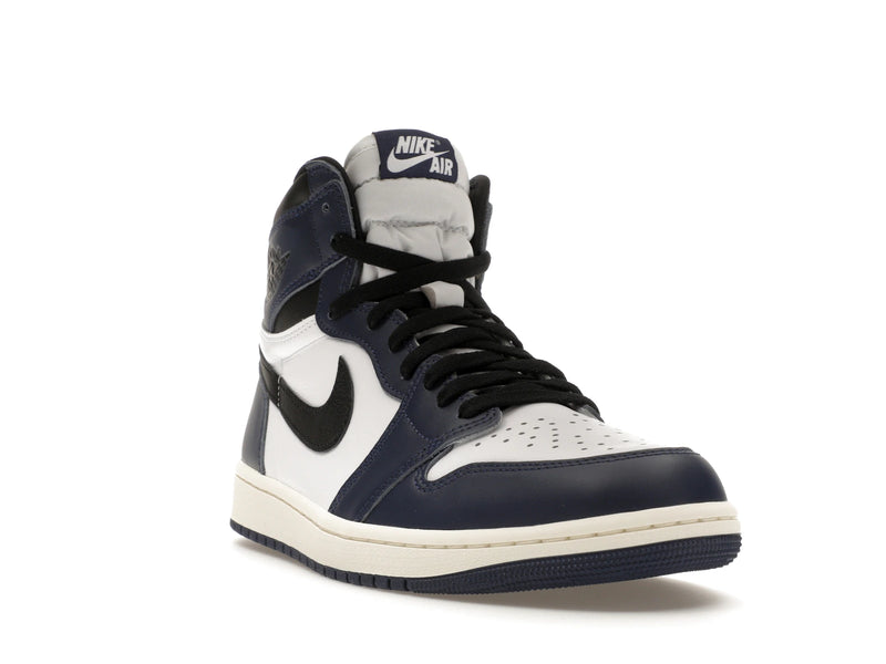 Air Jordan 1 Retro High OG Midnight Navy - Midnight Navy/Black-White-Sail - DZ5485-401 - 06