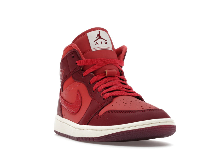 Air Jordan 1 Mid SE Valentines Day (2026) - Team Red/Sierra Red/Pueblo Red - IB7018-600 - 06