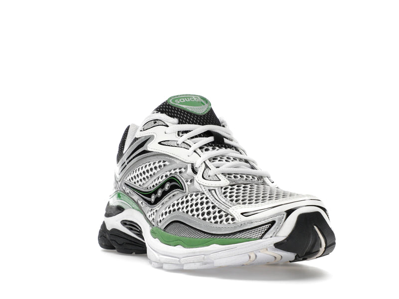 Saucony Progrid Omni 9 White Black Silver Green - Silver/Green - S70739-17 - 06