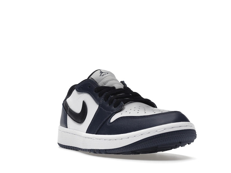 Air Jordan 1 Retro Low Golf Midnight Navy - White/Midnight Navy/Black - DD9315-104 - 06