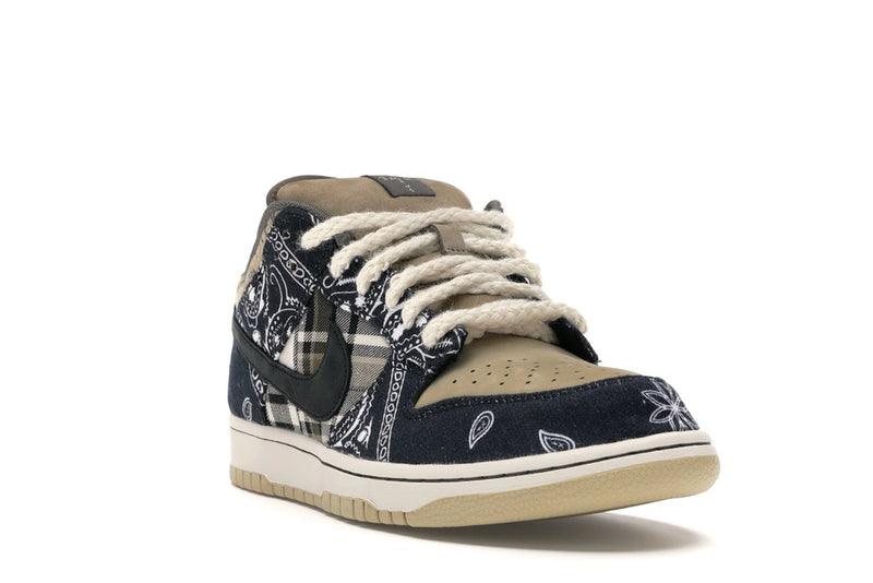 Nike SB Dunk Low Travis Scott - Black/Black-Parachute Beige-Petra Brown - CT5053-001 - 06