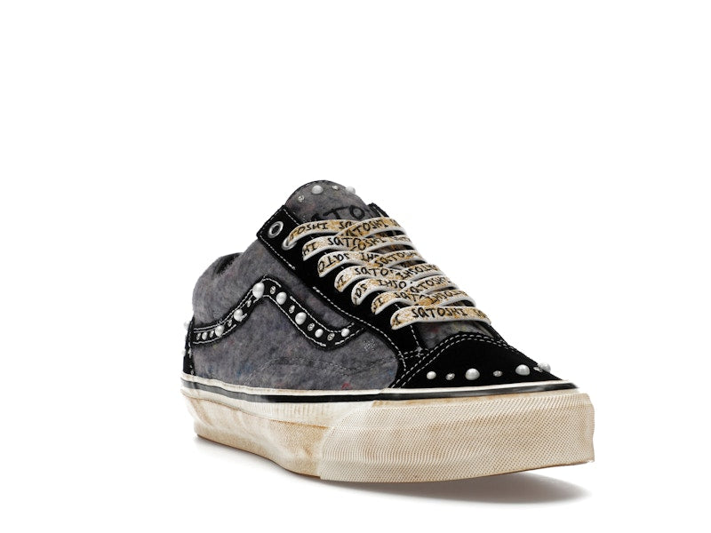 Vans OTW Old Skool Reissue 36 Satoshi Nakamoto Pearlized Speckled Moving Blanket Grey - widok 7