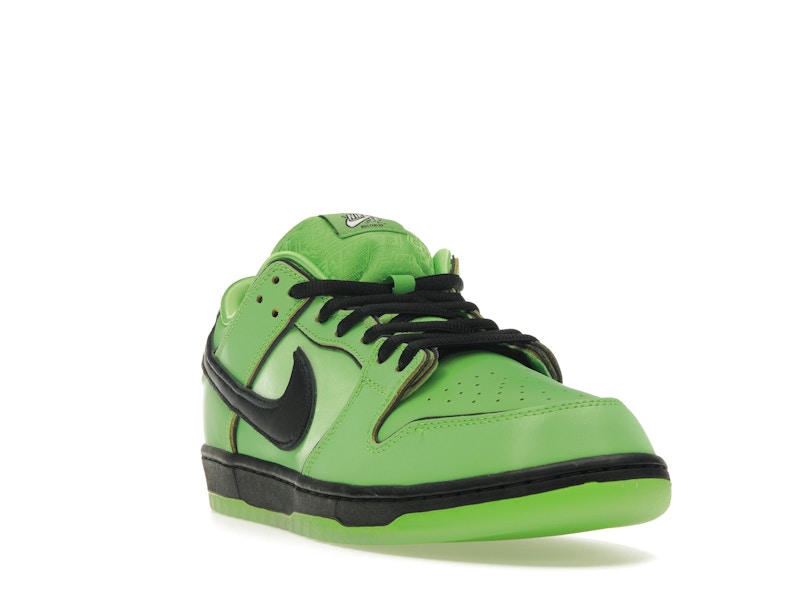 Nike SB Dunk Low The Powerpuff Girls Buttercup - Mean Green/Black/Lotus Pink - FZ8319-300 - 06