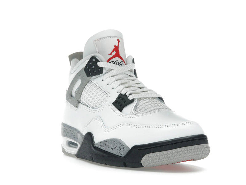 Air Jordan 4 Retro White Cement - Summit White/Fire Red-Tech Grey-Black - FV5029-100 - 06