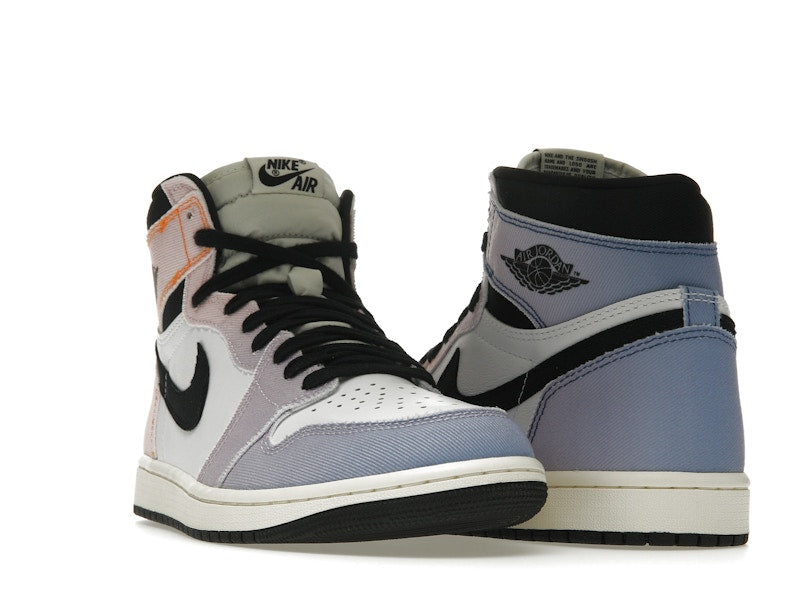 Air Jordan 1 Retro High OG Skyline - Vivid Orange/Black/Iced Lilac/True Blue/Sail - DX0054-805 - 06