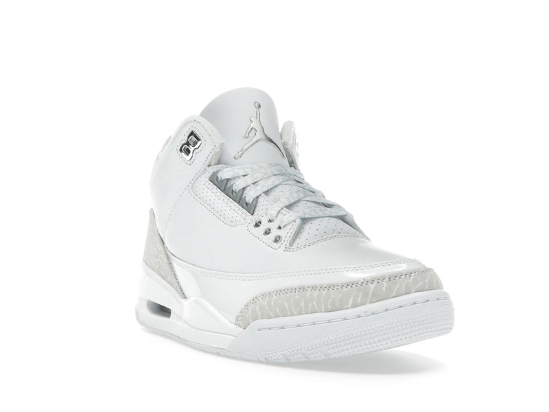 Air Jordan 3 Retro Pure Money (2025) - White/White/Metallic Silver - CT8532-111 - 06